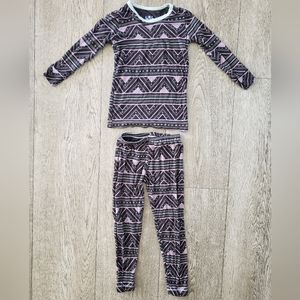 Kickee Pants 4T two piece Pajamas